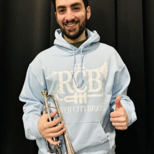 RCB Soft Blue Hoodie