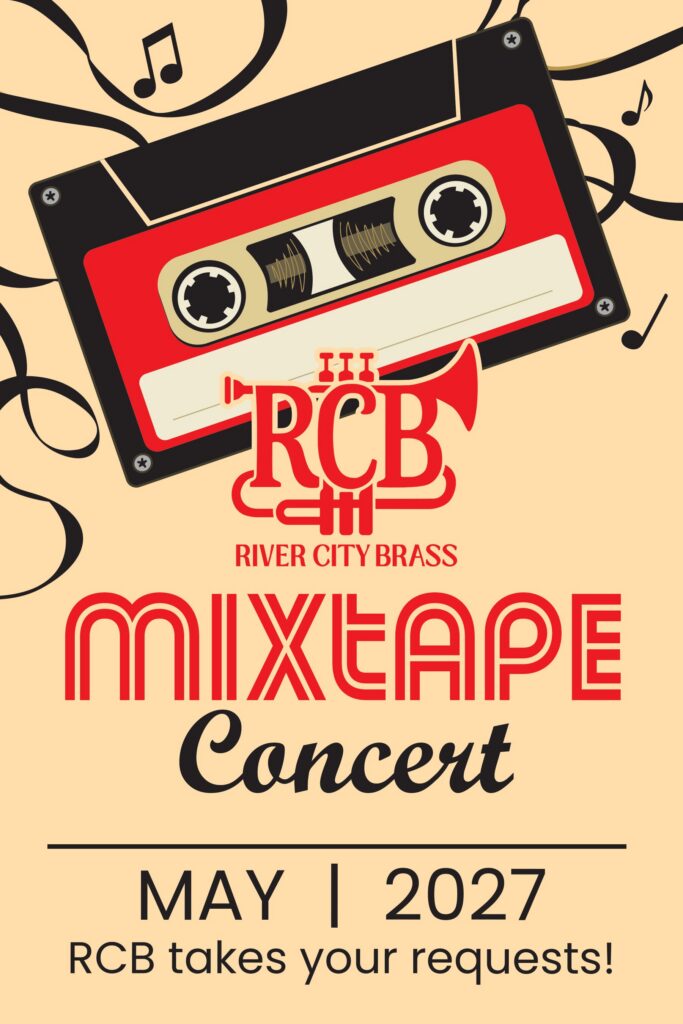 River City Brass Mixtape Concert artwork for May 2027